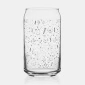 Kerstmis Blikvorm Glas (Rechts)