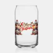 Kerstmis Blikvorm Glas (Voorkant)