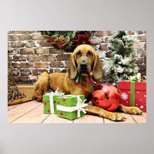 Kerstmis - Bloedhond - Penney Poster (Voorkant)