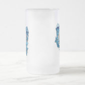 Kerstmis - Blue Snowflake - Weimeraner - Blue Eye Matglas Bierpul (Center)