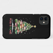 Kerstmis Boek Liefhebber Boom Bibliothecaris Prett Case-Mate iPhone Case (Achterkant (horizontaal))