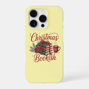 Kerstmis Boekje Cozy Lezer Boekenwurm Kerst iPhone 16 Pro Hoesje