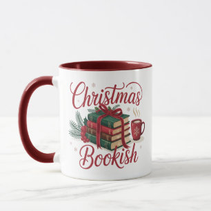 Kerstmis Boekje Cozy Lezer Boekenwurm Xmas Mok