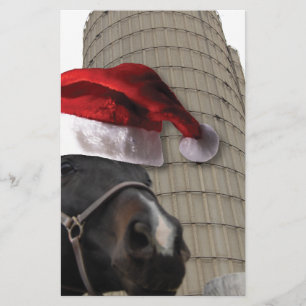 Kerstmis Boerderij Briefpapier