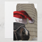 Kerstmis Boerderij Briefpapier (Voorkant / Achterkant)