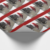 Kerstmis Boerderij Cadeaupapier (Hoek)