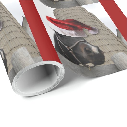 Kerstmis Boerderij Cadeaupapier (Rol Hoek)