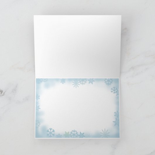 KERSTMIS BOERDERIJ door SHARON SHARPE Feestdagen Kaart (Binnen)