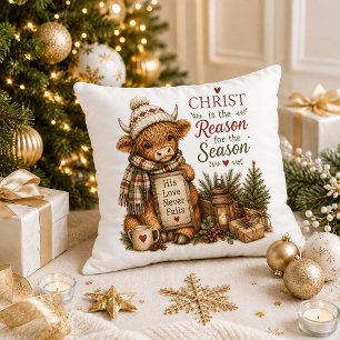 Kerstmis Boerderij Quote Worp Kussen Kunst