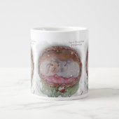 Kerstmis Boganhues Pipa & Marlow print Mok (Voorkant)
