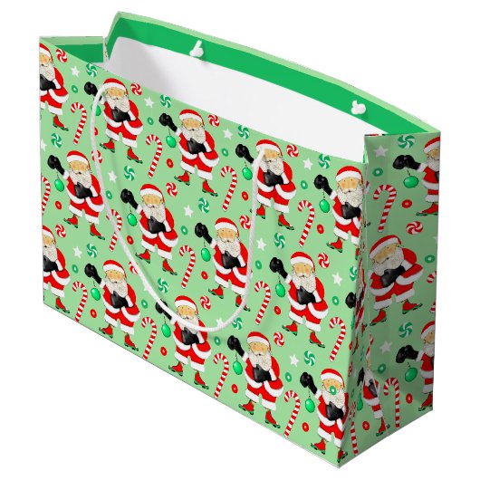 Kerstmis Boksen Vakantie Groot Cadeauzakje (Achterkant Gekanteld)