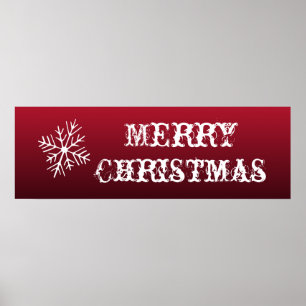 Kerstmis Bord Muur Poster Decoratie