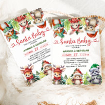 Kerstmis Bosdieren Sinterklaas Baby Shower