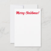 Kerstmis Boston Terrier Dolly kaart (Achterkant)