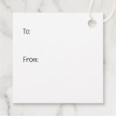 Kerstmis Boston Terrier Honden Vakantie Krans Bedankjes Labels (Achterkant)