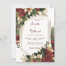 Kerstmis Bourgondië Goud Bloemstuk Poinsettia Brui
