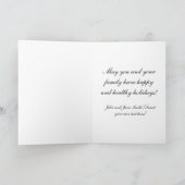 Kerstmis: Bovenkant van de Bouw van Chrysler, Feestdagen Kaart (Binnen)