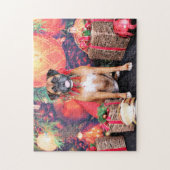 Kerstmis - Boxer - Ava Legpuzzel (Verticaal)