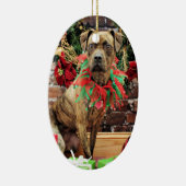 Kerstmis - Boxer X - Kita Keramisch Ornament (Rechts)