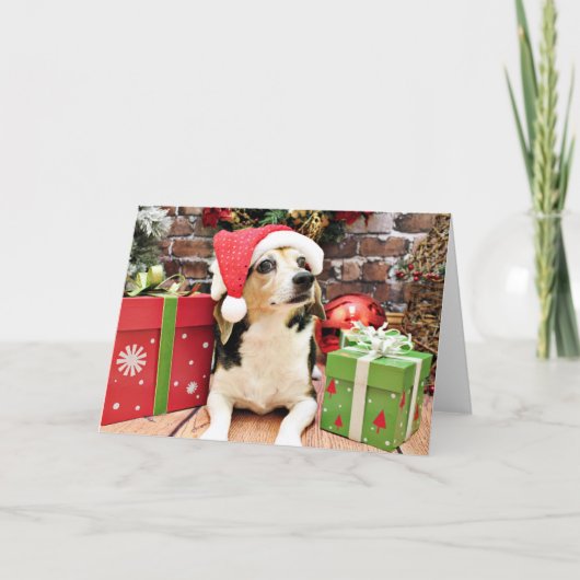 Kerstmis - Brak - Vestingmuur Feestdagen Kaart (Voorkant)