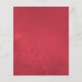 Kerstmis Bridesmaids Luncheon Holly Invitation Flyer (Achterkant)