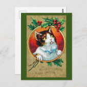 Kerstmis Briefkaart (Voorkant / Achterkant)