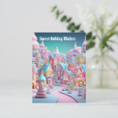 Kerstmis Briefkaart (Staand voorkant)