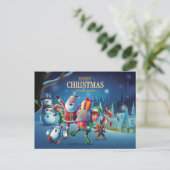 Kerstmis Briefkaart (Staand voorkant)