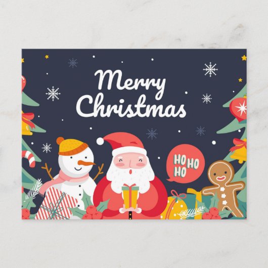 Kerstmis Briefkaart (Voorkant)