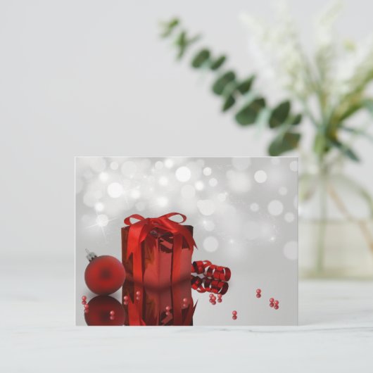 Kerstmis - Briefkaart (Staand voorkant)