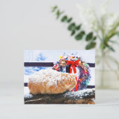 "Kerstmis"  Briefkaart (Staand voorkant)