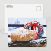 "Kerstmis"  Briefkaart (Voorkant / Achterkant)