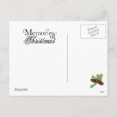 Kerstmis briefkaart (Achterkant)