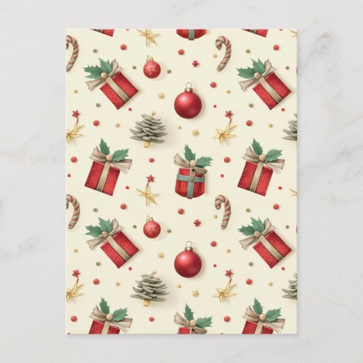 Kerstmis Briefkaart (Voorkant)