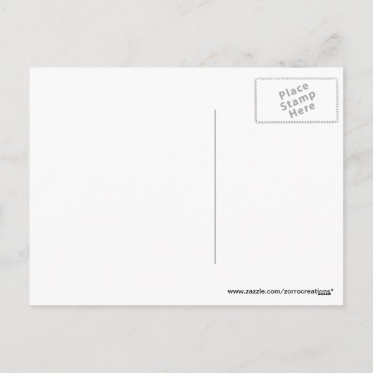 Kerstmis Briefkaart (Achterkant)