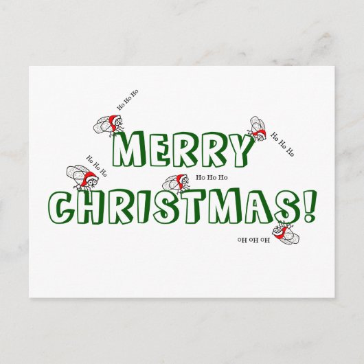 Kerstmis Briefkaart (Voorkant)