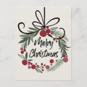 Kerstmis Briefkaart (Voorkant)