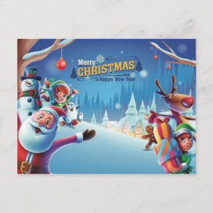 Kerstmis Briefkaart