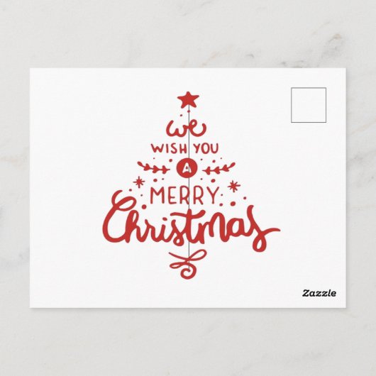 Kerstmis  briefkaart (Achterkant)