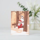 Kerstmis Briefkaart (Staand voorkant)