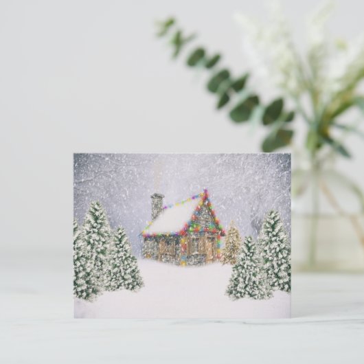 Kerstmis Briefkaart (Staand voorkant)