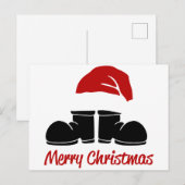 Kerstmis Briefkaart (Voorkant / Achterkant)