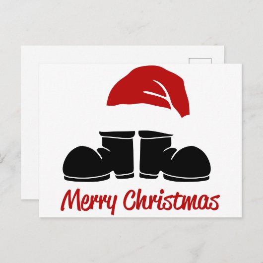 Kerstmis Briefkaart (Voorkant / Achterkant)