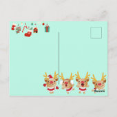 Kerstmis Briefkaart (Achterkant)