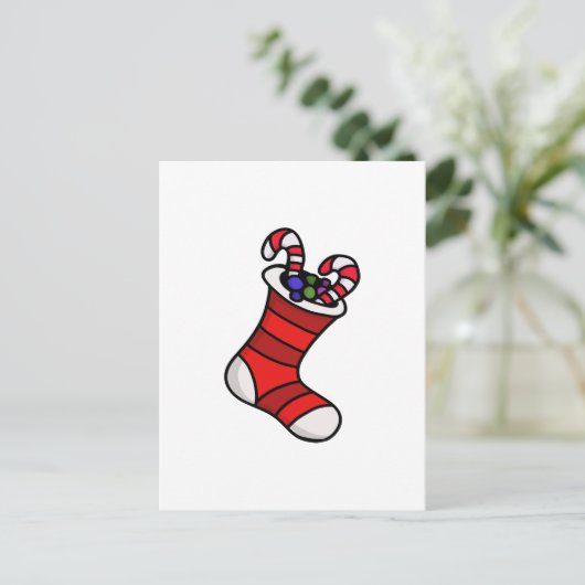 Kerstmis Briefkaart (Staand voorkant)