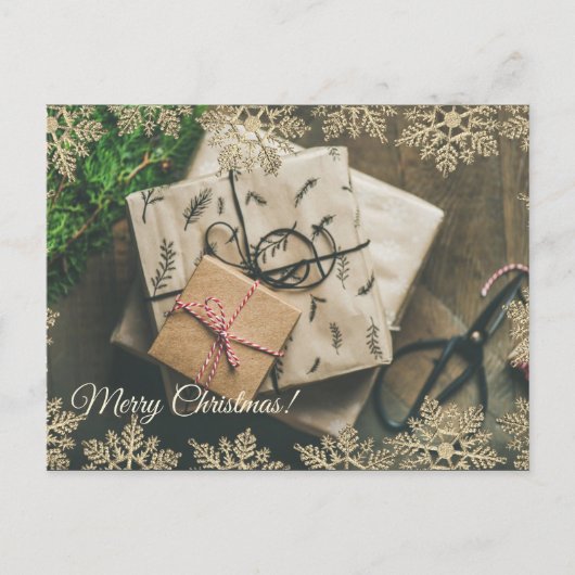 Kerstmis Briefkaart (Voorkant)