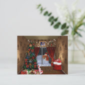 Kerstmis Briefkaart (Staand voorkant)