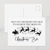 Kerstmis Briefkaart (Voorkant / Achterkant)