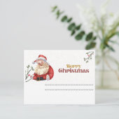 Kerstmis Briefkaart (Staand voorkant)