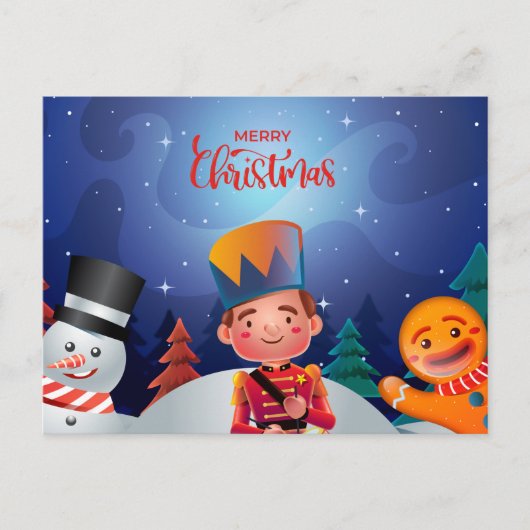 Kerstmis Briefkaart (Voorkant)